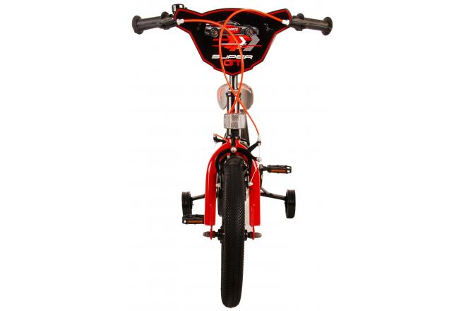 Volare Super GT børnecykel - drenge - 14 tommer - Rød - To håndbremser [CLONE]