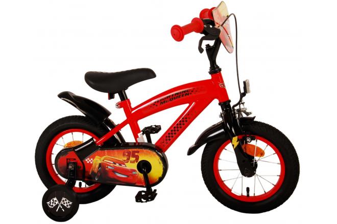 Disney Cars Børnecykel - Drenge - 12 tommer - Rød