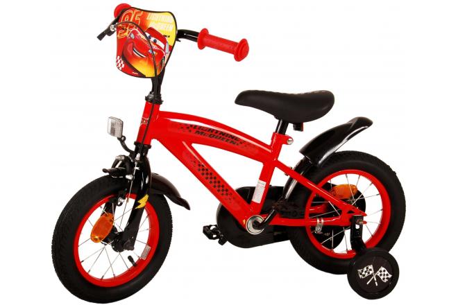 Disney Cars Børnecykel - Drenge - 12 tommer - Rød