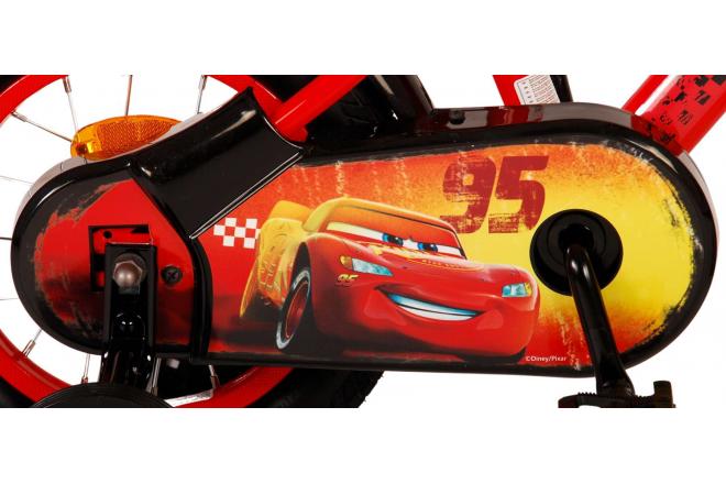 Disney Cars Børnecykel - Drenge - 12 tommer - Rød