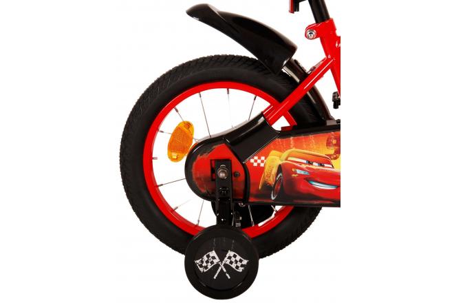 Disney Cars Børnecykel - Drenge - 14 tommer - Rød