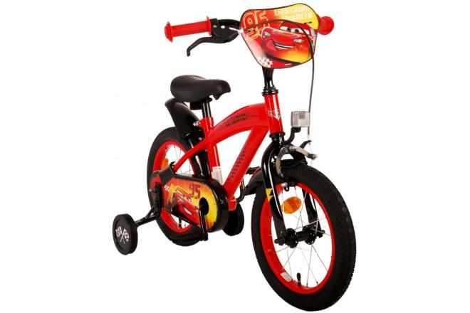 Disney Cars Børnecykel - Drenge - 14 tommer - Rød