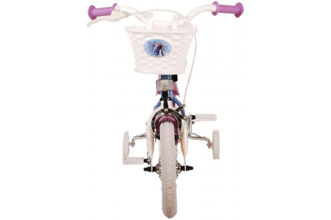 Disney Frozen 2 Børnecykel - Piger - 12 tommer - Blå / lilla