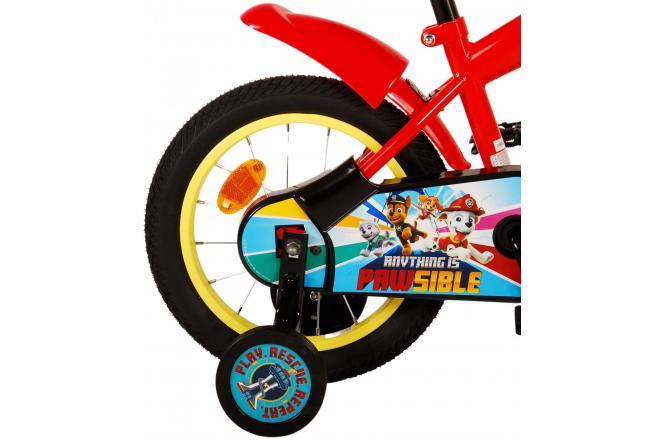 Paw Patrol børnecykel - Drenge - 14 tommer - Rød/blå