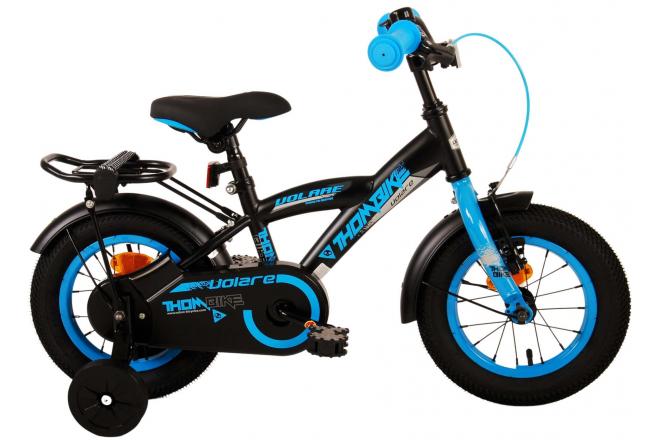 Volare Thombike Kinderfiets - Jongens - 12 inch - Zwart Blauw