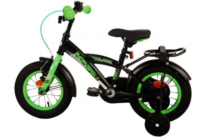 Volare Thombike børnecykel - drenge - 12 tommer - Sort Grøn