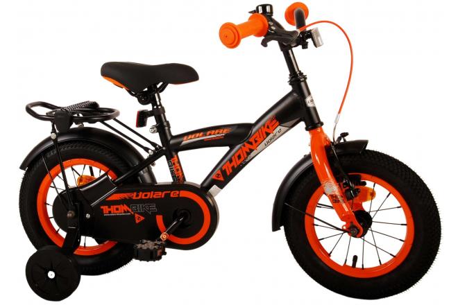 Volare Thombike børnecykel - drenge - 12 tommer - Sort Orange