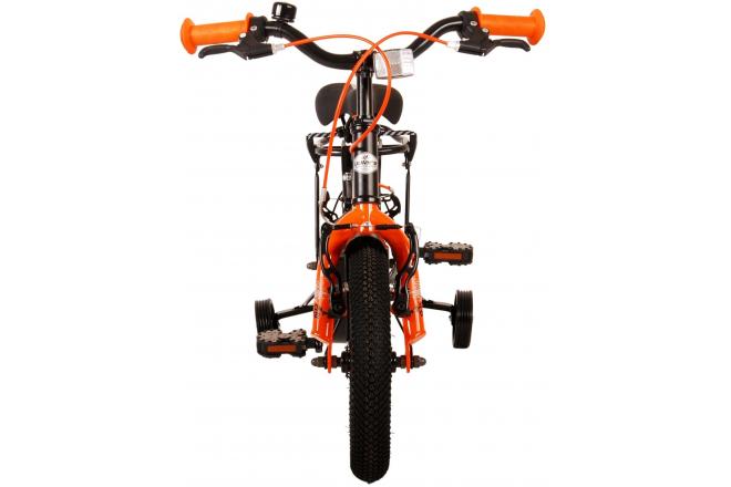 Volare Thombike Børnecykel - Drenge - 12 tommer - Sort Orange - To håndbremser