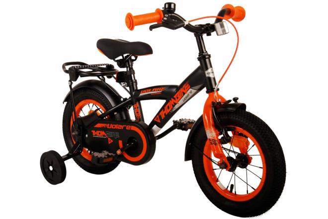 Volare Thombike børnecykel - drenge - 12 tommer - Sort Orange