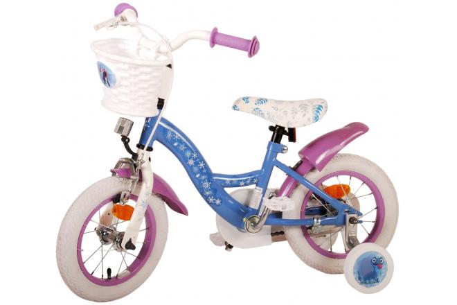 Disney Frozen 2 Børnecykel - Piger - 12 tommer - Blå / lilla