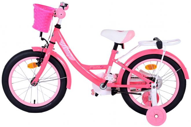 Volare Ashley børnecykel - Piger - 16 tommer - Pink/Rød