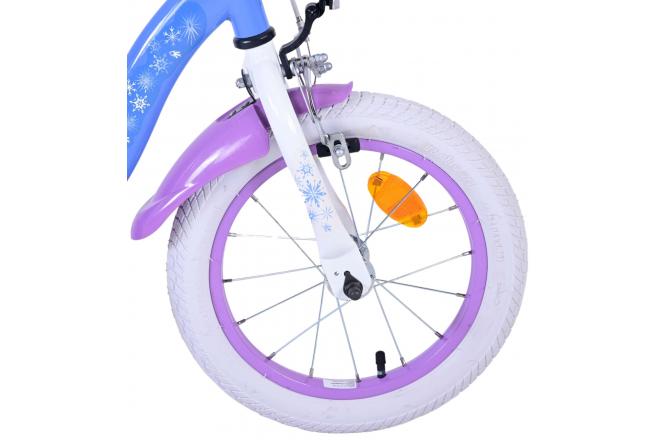 Disney Frozen 2 Børnecykel - Piger - 14 tommer - Blå / lilla