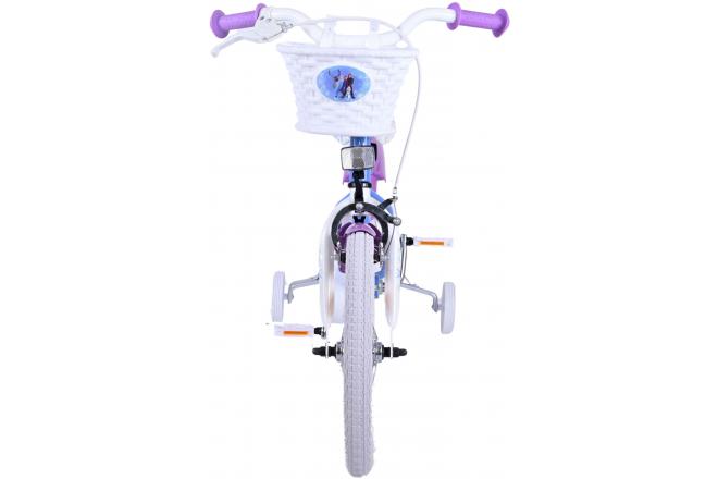 Disney Frozen 2 Børnecykel - Piger - 16 tommer - Blå / lilla