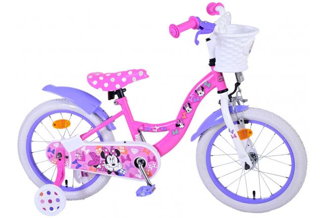 Disney Minnie Cutest Ever! Børnecykel - Piger - 16 tommer - lyserød