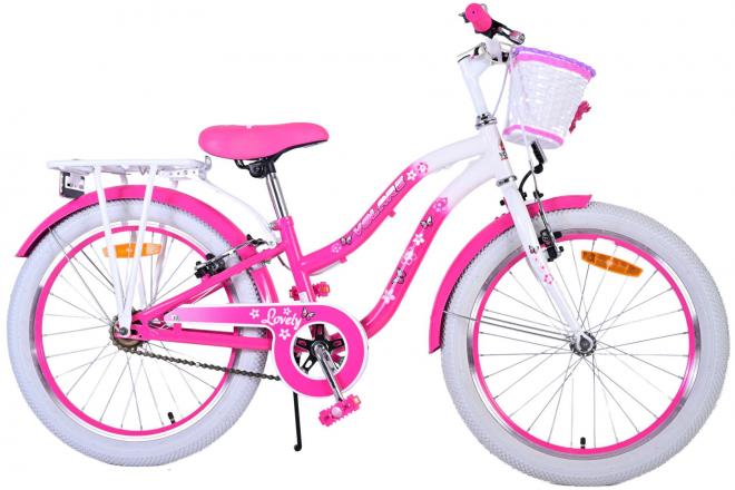 Volare Lovely børnecykel - Piger - 20 tommer - Pink - To håndbremser