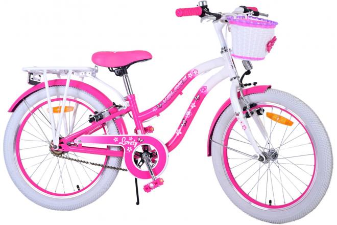 Volare Lovely børnecykel - Piger - 20 tommer - Pink - To håndbremser