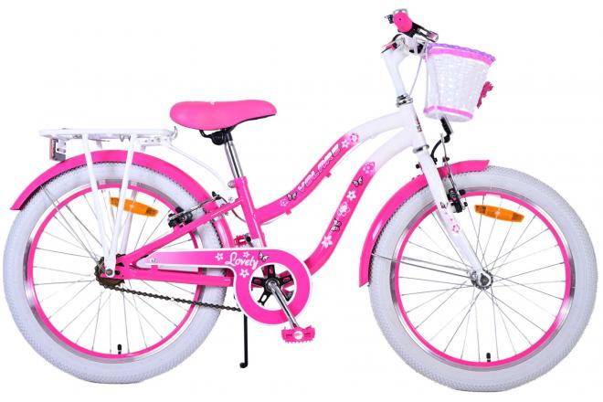 Volare Lovely børnecykel - Piger - 20 tommer - Pink - To håndbremser