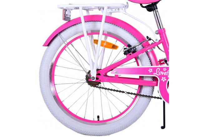 Volare Lovely børnecykel - Piger - 20 tommer - Pink - To håndbremser