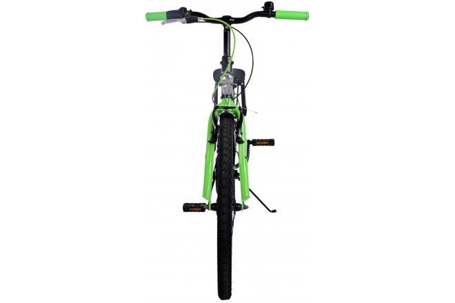 Volare Thombike Børnecykel - Drenge - 24 tommer - Grøn Sort - 3 gear