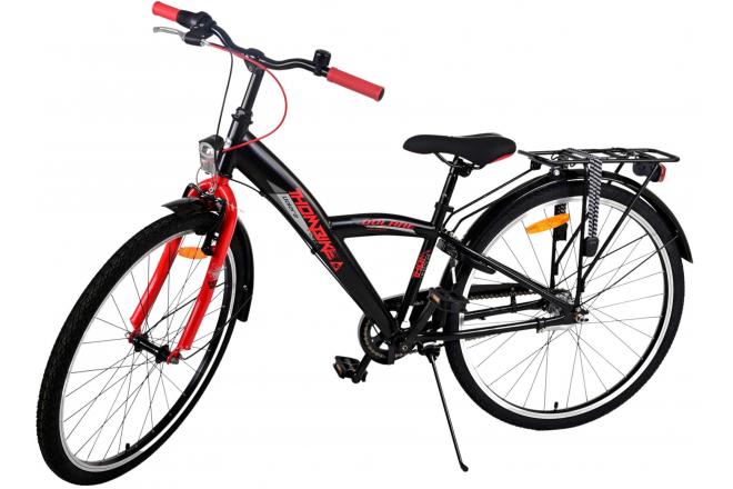 Volare Thombike Børnecykel - Drenge - 26 tommer - Sort Rød - 3 gear