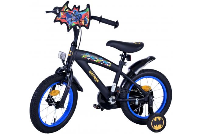 Batman Børnecykel - Drenge - 14 tommer - Sort