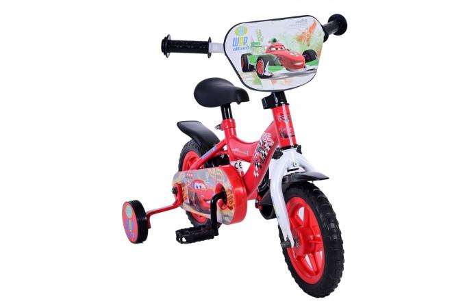 Disney Cars Børnecykel - Drenge - 10 tommer - Rød - Fast gear