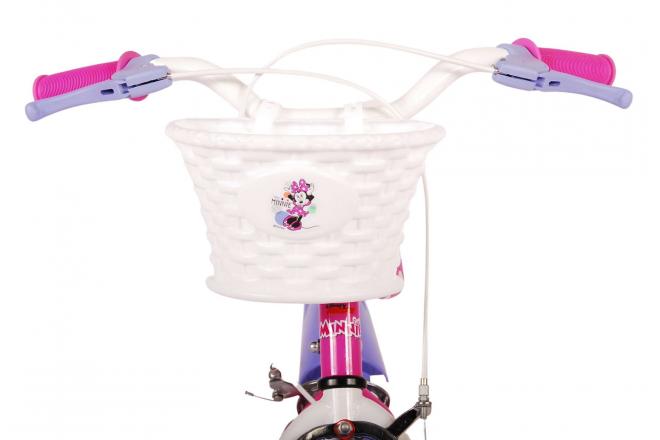 Disney Minnie Sødeste nogensinde! Børnecykel - Piger - 12 tommer - Pink - To håndbremser