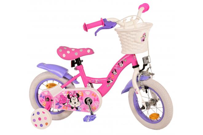 Minnie Børnecykel - Piger - 12 tommer - Pink
