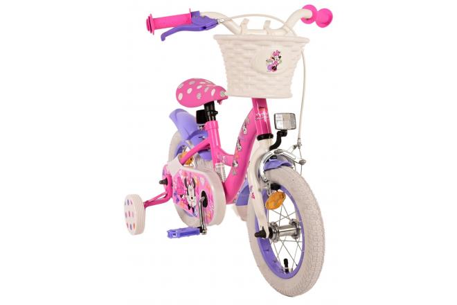 Minnie Børnecykel - Piger - 12 tommer - Pink