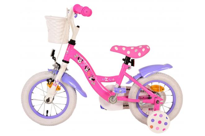 Minnie Børnecykel - Piger - 12 tommer - Pink