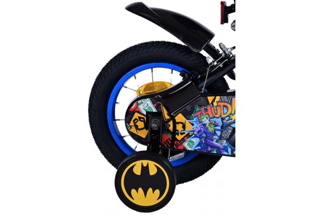 Batman Børnecykel - Drenge - 12 tommer - Sort - To håndbremser