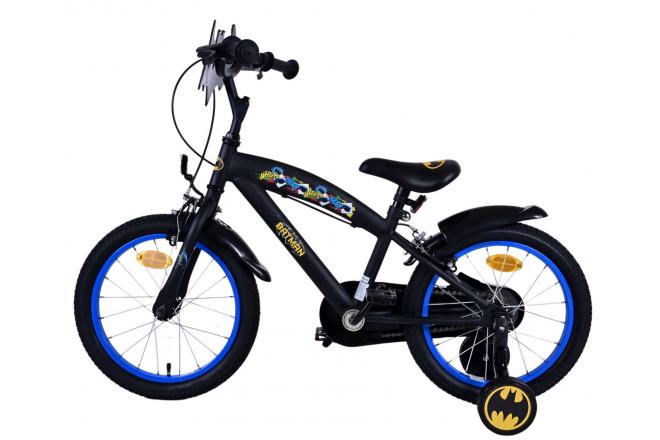 Batman Børnecykel - Drenge - 16 tommer - Sort - To håndbremser