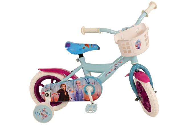 Disney Frozen 2 Kinderfiets - Meisjes - 10 inch - Blauw/Paars