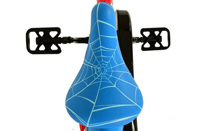 Spider-Man børnecykel - Drenge - 12 tommer - Blå/Rød