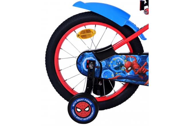 Spider-Man børnecykel - Drenge - 16 tommer - Rød