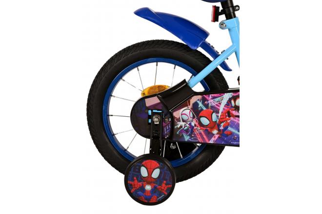 Spidey børnecykel - Drenge - 14 tommer - Blå