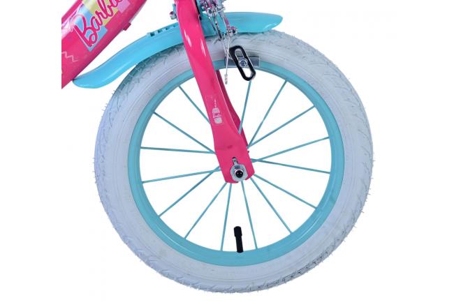 Barbie Børnecykel - Piger - 14 tommer - Pink - To håndbremser