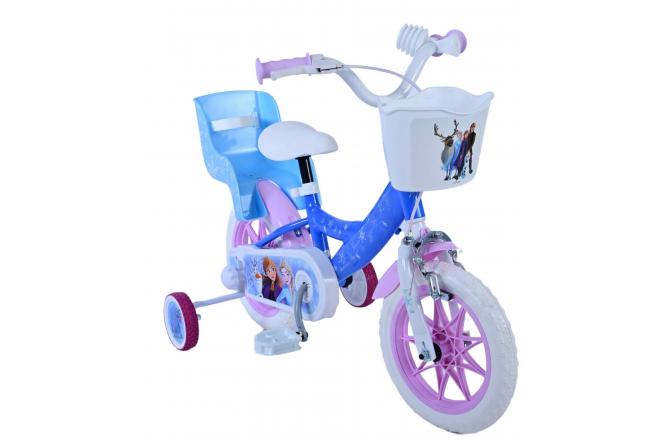 Disney Frozen børnecykel - Piger - 12 tommer - Blå