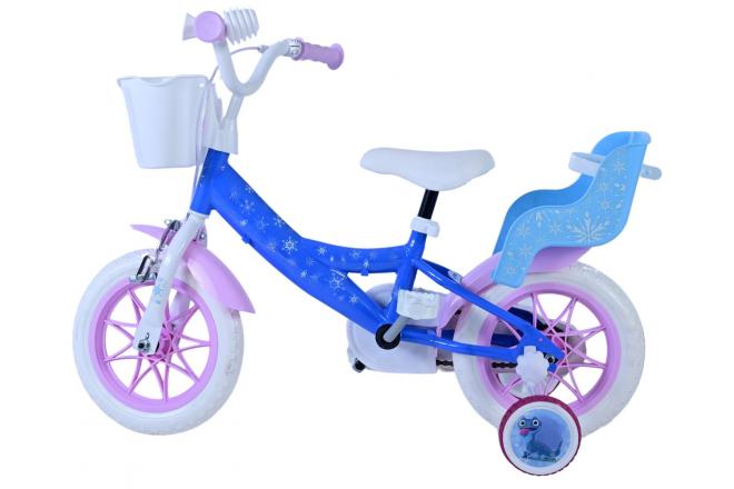 Disney Frozen børnecykel - Piger - 12 tommer - Blå
