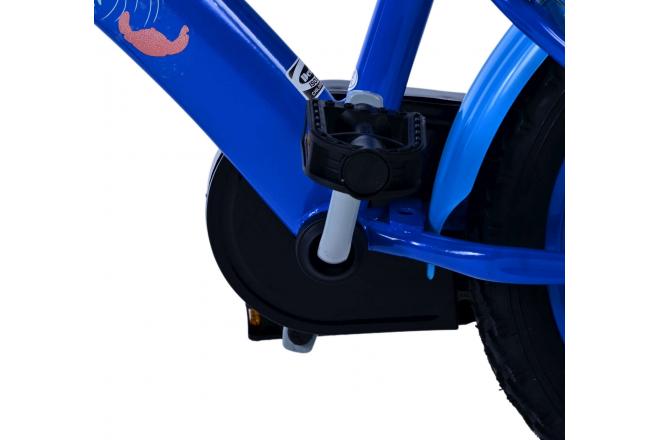 Stitch børnecykel - Drenge - 14 tommer - Blå - To håndbremser
