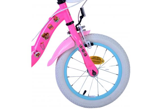 LOL Surprise Børnecykel - Piger - 14 tommer - Lyserød - To håndbremser