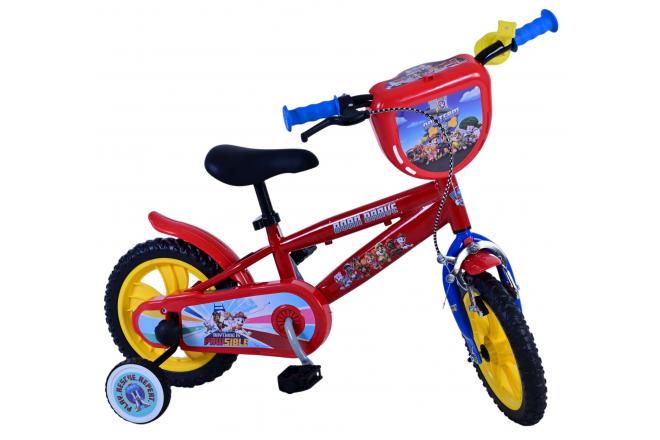 Paw Patrol Børnecykel - Drenge - 12 tommer - Rød