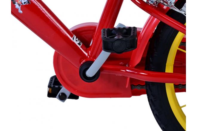 Paw Patrol Børnecykel - Drenge - 16 tommer - Rød - To håndbremser