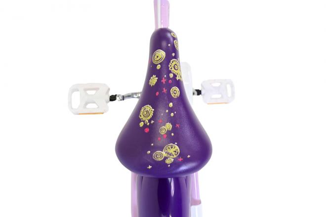 Disney Wish Børnecykel - Piger - 16 tommer - Lilla - To håndbremser
