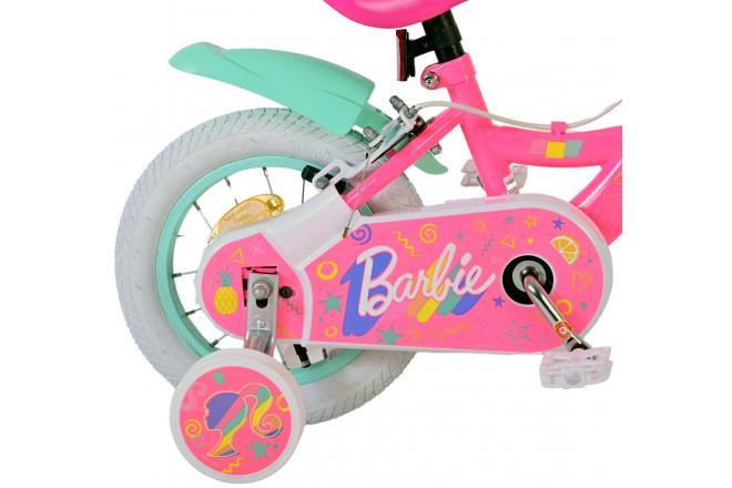 Barbie Børnecykel - Piger - 12 tommer - Pink - To håndbremser