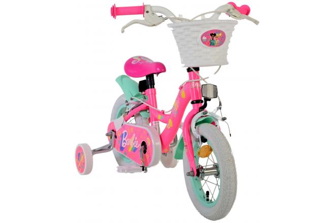 Barbie Børnecykel - Piger - 12 tommer - Pink - To håndbremser