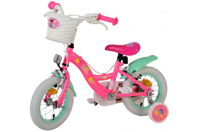 Barbie Børnecykel - Piger - 12 tommer - Pink - To håndbremser