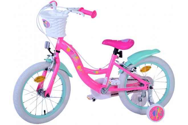 Barbie Børnecykel - Piger - 16 tommer - Pink - To håndbremser