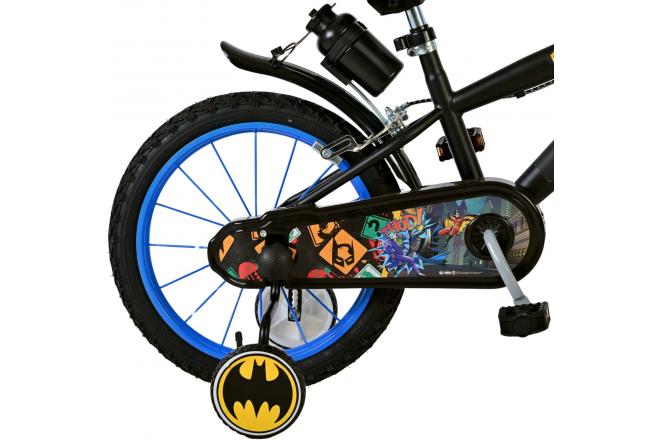 Batman Børnecykel - Drenge - 16 tommer - Sort