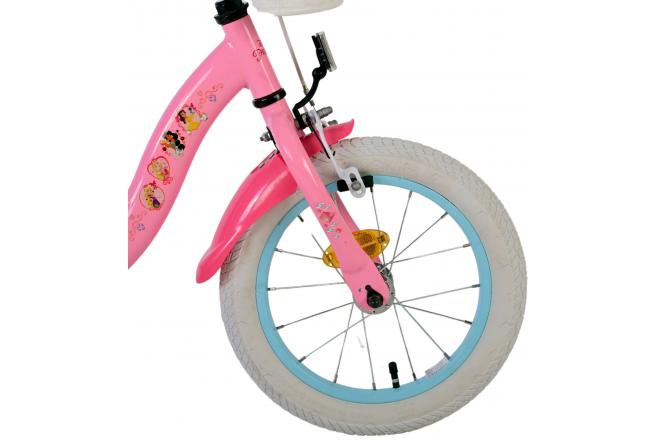 Disney Princess Børnecykel - Piger - 14 tommer - Lyserød